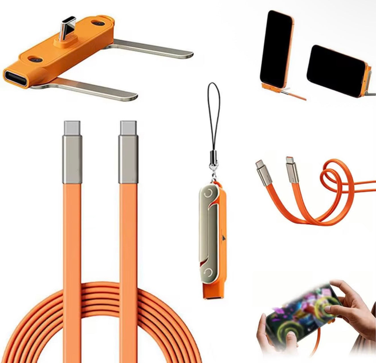 Adaptador de cable 2 en 1